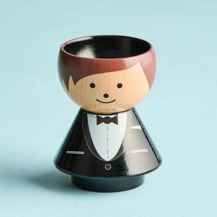 007Store The James Egg Cup - Black Dinner Suit Edition