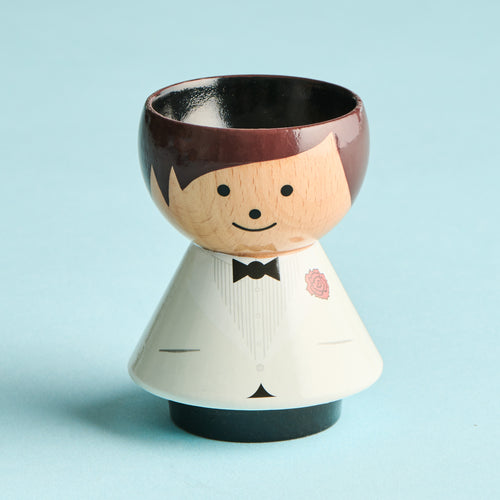 007Store The James Egg Cup - White Dinner Jacket Edition (Outlet Item)