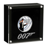 007Store James Bond The Living Daylights 1/2 oz Silver Proof Coin - By The Perth Mint, view 2