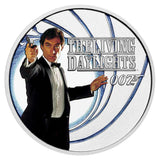 007Store James Bond The Living Daylights 1/2 oz Silver Proof Coin - By The Perth Mint, view 5