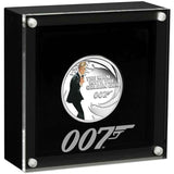 007Store James Bond The Man With The Golden Gun 1/2 oz Silver Proof Coin - By The Perth Mint, view 2