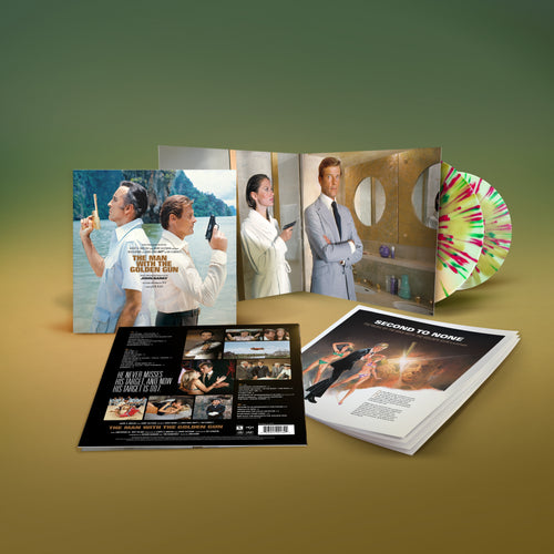007Store James Bond The Man With The Golden Gun Soundtrack Double 12" Vinyl LP - Exclusive Million Dollar Chill Edition (Pre-order)