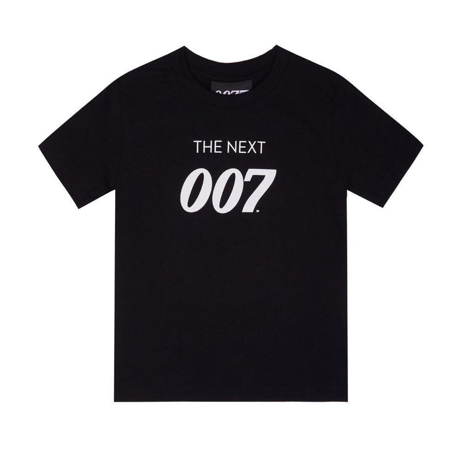 007Store James Bond The Next 007 Kids Black T-Shirt