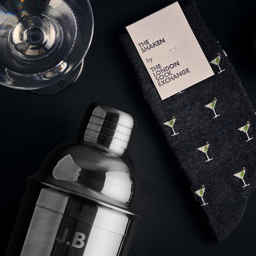 007Store "The Shaken" James Bond Socks - By The London Sock Exchange