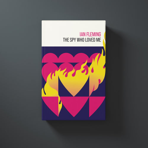 007Store James Bond The Spy Who Loved Me Hardback Book - By Ian Fleming