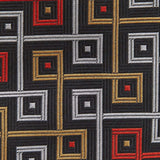 007Store James Bond Geo Squares Silk Tie - The World Is Not Enough Edition - By Turnbull & Asser, view 3