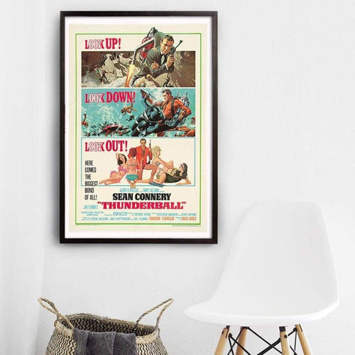 007Store James Bond Thunderball Art Print - Numbered Edition (Unframed)