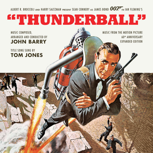 007Store James Bond Thunderball Soundtrack Double CD Set - 60th Anniversary Expanded Remastered Edition