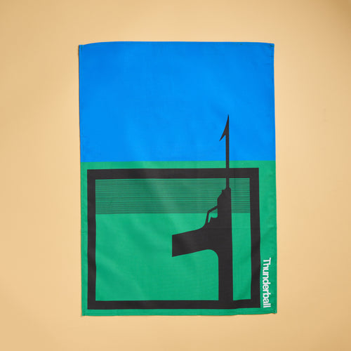 007Store James Bond Thunderball Tea Towel