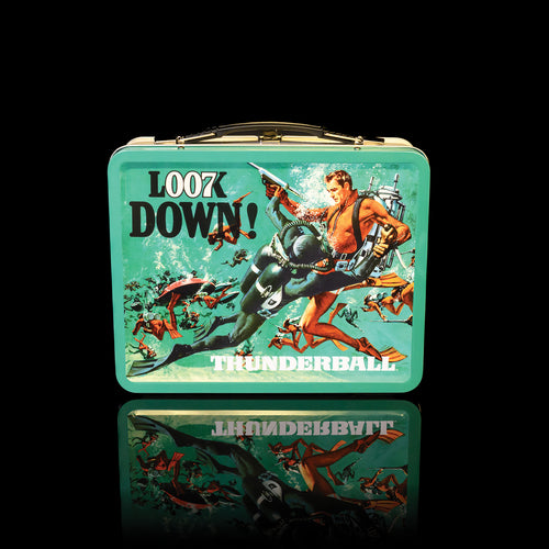 007Store James Bond Thunderball Tin Tote Lunch Box