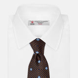 007Store James Bond Squares Silk Tie - Tomorrow Never Dies Edition - By Turnbull & Asser, view 4