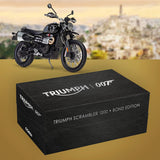 007Store James Bond Triumph Scrambler 1200 Model Bike - No Time to Die Edition - By Corgi, view 2