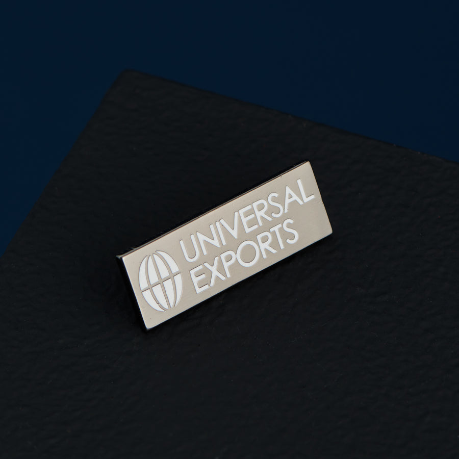 007Store James Bond Universal Exports Pin Badge