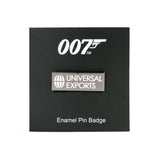 007Store James Bond Universal Exports Pin Badge, view 2