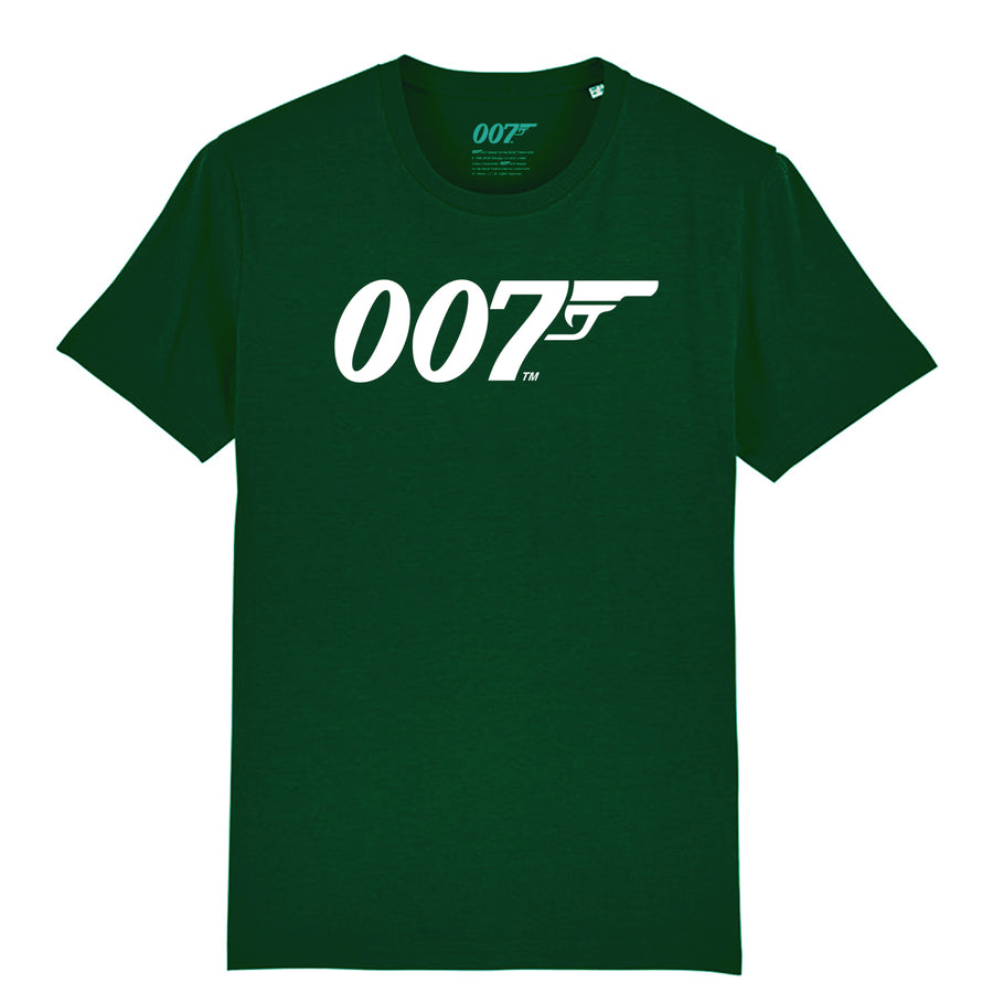 007Store James Bond White 007 Logo T-Shirt (10 colours)