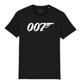 007Store James Bond White 007 Logo T-Shirt (10 colours), view 2
