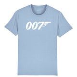 007Store James Bond White 007 Logo T-Shirt (10 colours), view 3