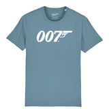 007Store James Bond White 007 Logo T-Shirt (10 colours), view 6