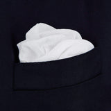 007Store James Bond White Voile Pocket Square - By Turnbull & Asser, view 2