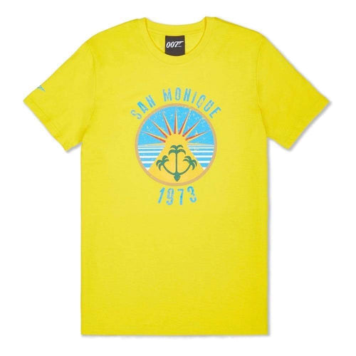 007Store James Bond Yellow San Monique T-Shirt - Live And Let Die Edition (Outlet Item)