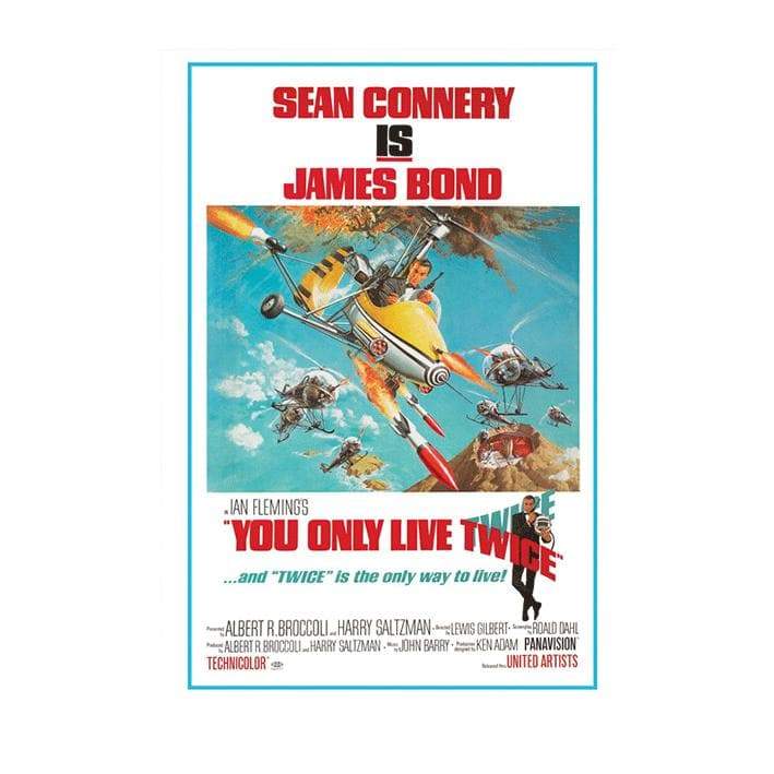 007Store James Bond You Only Live Twice Postcard