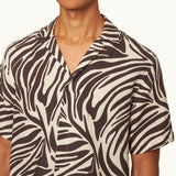 007Store James Bond Zebra Linen Shirt - By Orlebar Brown, view 6