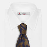 007Store James Bond Zig Zag Silk Tie - The World Is Not Enough Edition - By Turnbull & Asser, view 5