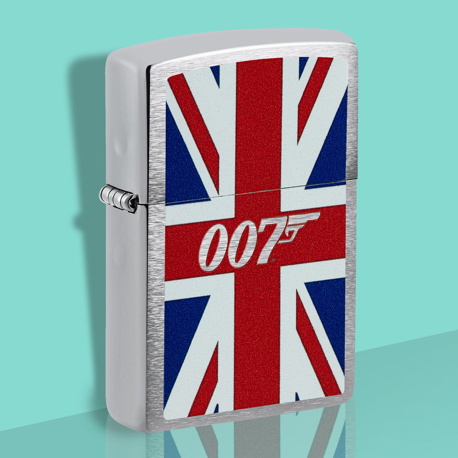 007Store James Bond Zippo Lighter - 007 Union Jack Edition