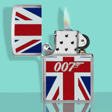 007Store James Bond Zippo Lighter - 007 Union Jack Edition, view 2