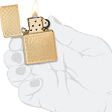 007Store James Bond Zippo Lighter - Brass Checkerboard Edition, view 4