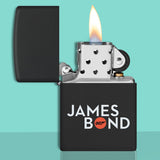 007Store James Bond Zippo Lighter - Black & Orange Edition, view 2