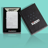 007Store James Bond Zippo Lighter - Etched Silver 007 Edition, view 3