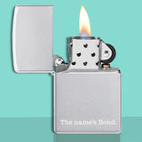 007Store James Bond Zippo Lighter - "The Name's Bond" Edition, view 2