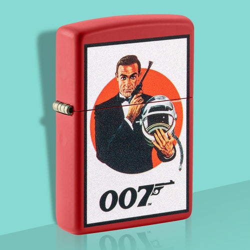 007Store James Bond Zippo Lighter - You Only Live Twice Red Edition