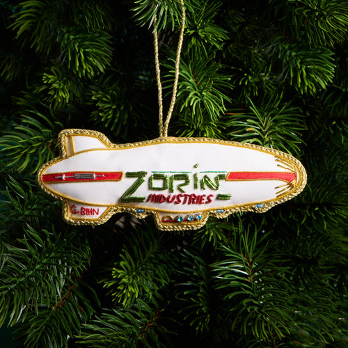 007Store James Bond Zorin Airship Tree Decoration