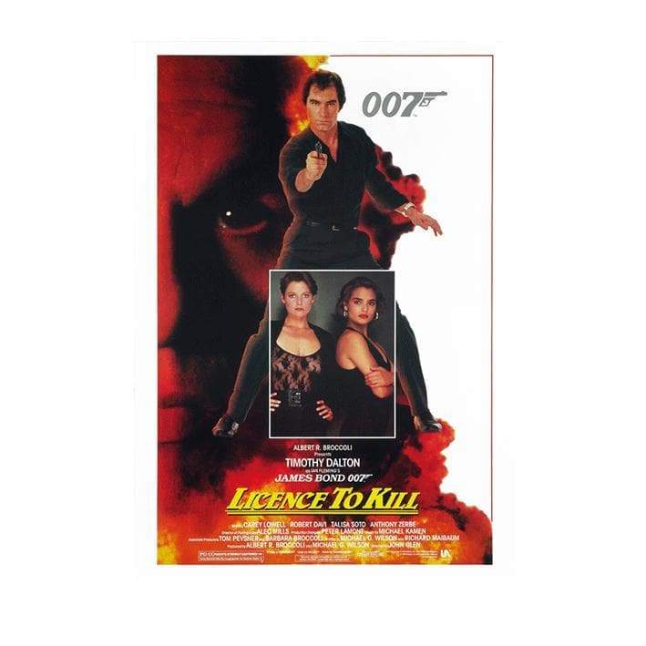 007Store James Bond Licence To Kill Postcard