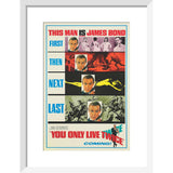 007Store James Bond You Only Live Twice Teaser Framed Art Print - By King & McGaw, view 4
