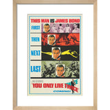 007Store James Bond You Only Live Twice Teaser Framed Art Print - By King & McGaw, view 5