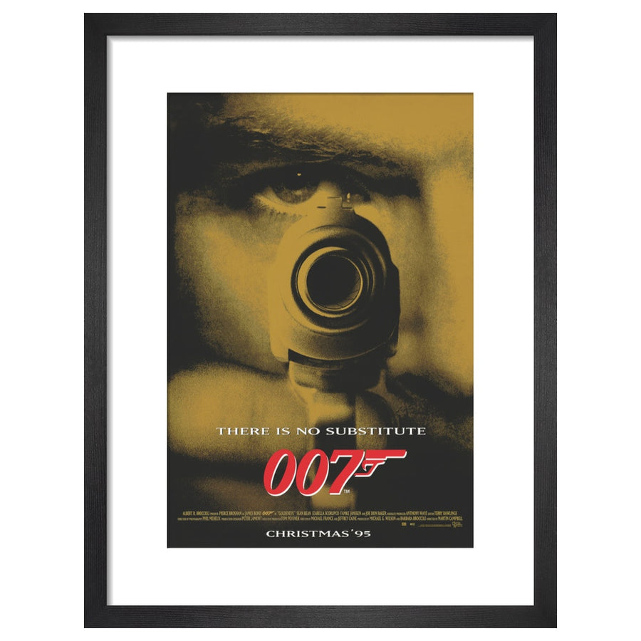 007Store James Bond GoldenEye Framed Art Print - By King & McGaw