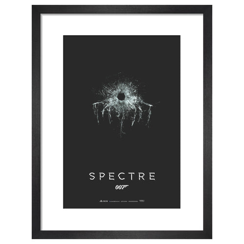007Store James Bond Spectre Framed Art Print - By King & McGaw