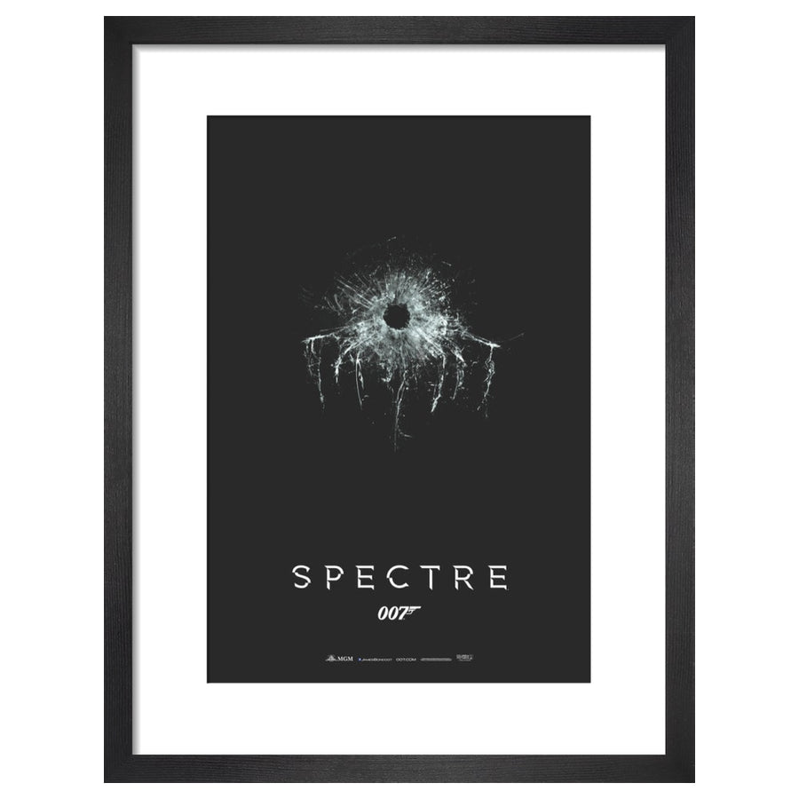 007Store James Bond Spectre Framed Art Print - By King & McGaw