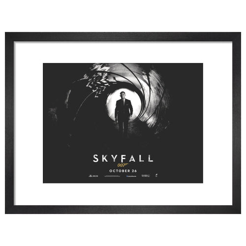 007Store James Bond Skyfall Framed Art Print - By King & McGaw