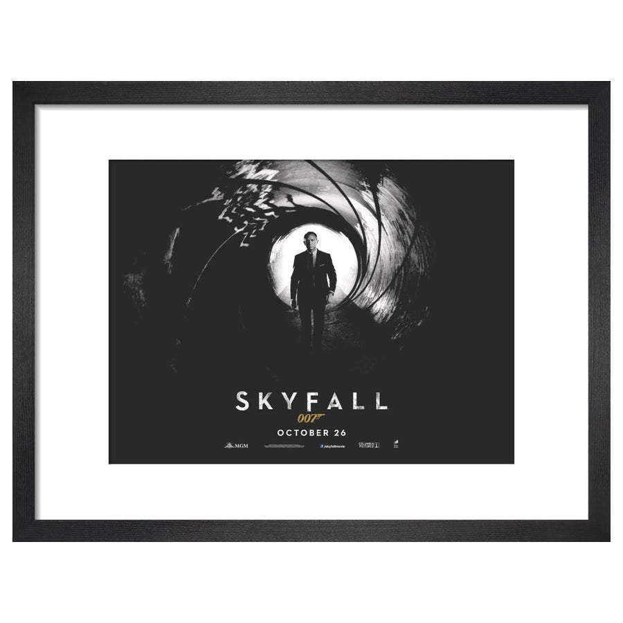 007Store James Bond Skyfall Framed Art Print - By King & McGaw