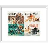 007Store James Bond Thunderball Four-piece Framed Art Print - By King & McGaw, view 4