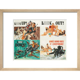 007Store James Bond Thunderball Four-piece Framed Art Print - By King & McGaw, view 5