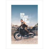 007Store James Bond No Time To Die Bike Framed Art Print - By King & McGaw, view 3