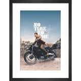 007Store James Bond No Time To Die Bike Framed Art Print - By King & McGaw, view 4