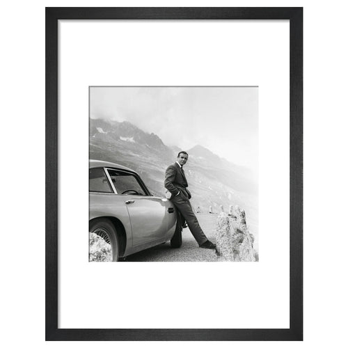 007Store James Bond Goldfinger Publicity Still Framed Art Print - By King & McGaw
