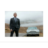 007Store James Bond Skyfall 007 & DB5 Framed Art Print - By King & McGaw, view 2