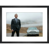 007Store James Bond Skyfall 007 & DB5 Framed Art Print - By King & McGaw, view 3